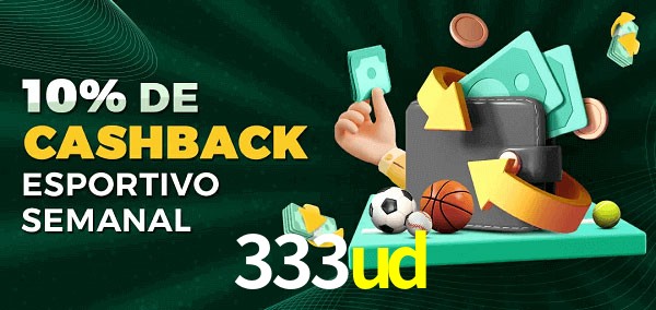 10% de bônus de cashback na 333ud